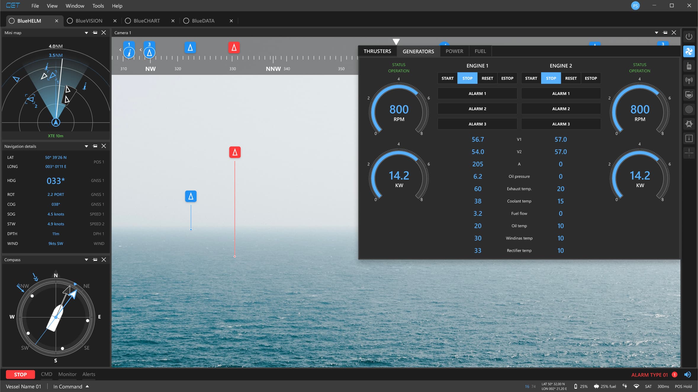 Command & Control interface